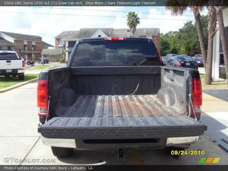 Onyx Black / Dark Titanium/Light Titanium 2009 GMC Sierra 1500 SLE Z71 Crew Cab 4x4