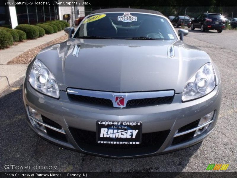 Silver Graphite / Black 2007 Saturn Sky Roadster