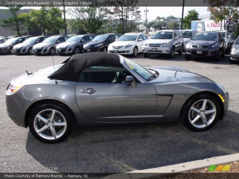Silver Graphite / Black 2007 Saturn Sky Roadster