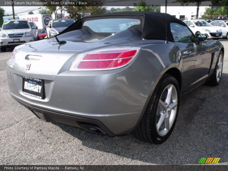 Silver Graphite / Black 2007 Saturn Sky Roadster
