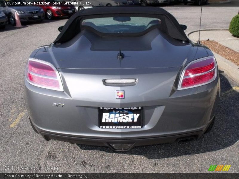 Silver Graphite / Black 2007 Saturn Sky Roadster