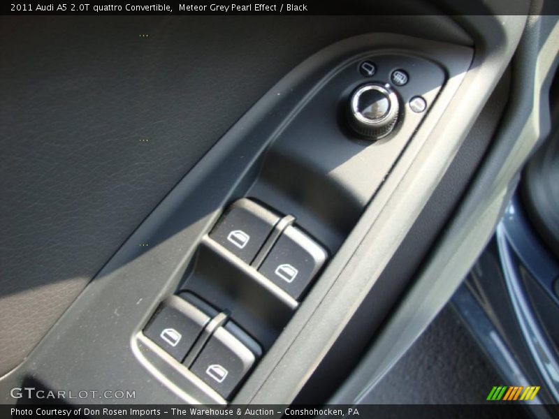 Meteor Grey Pearl Effect / Black 2011 Audi A5 2.0T quattro Convertible