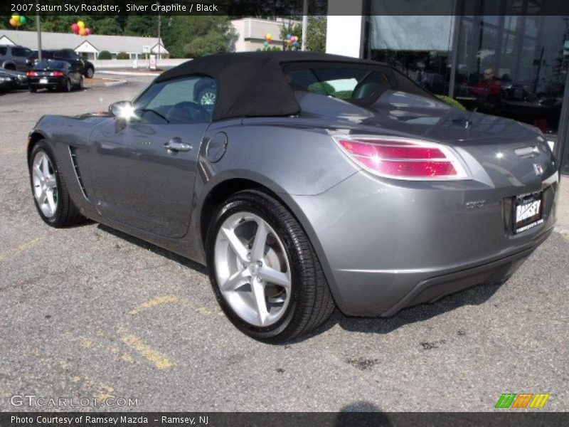 Silver Graphite / Black 2007 Saturn Sky Roadster