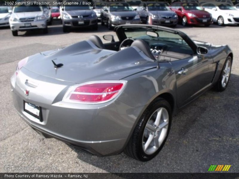 Silver Graphite / Black 2007 Saturn Sky Roadster