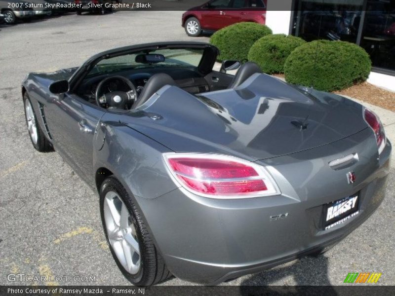 Silver Graphite / Black 2007 Saturn Sky Roadster