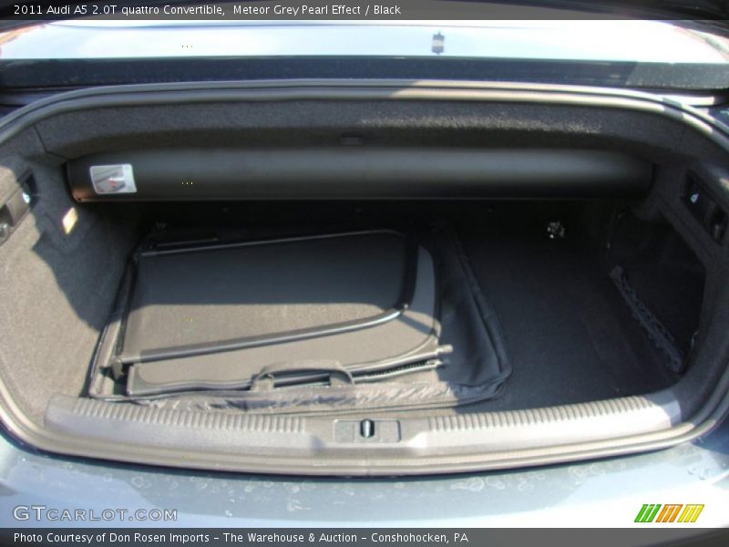 Meteor Grey Pearl Effect / Black 2011 Audi A5 2.0T quattro Convertible