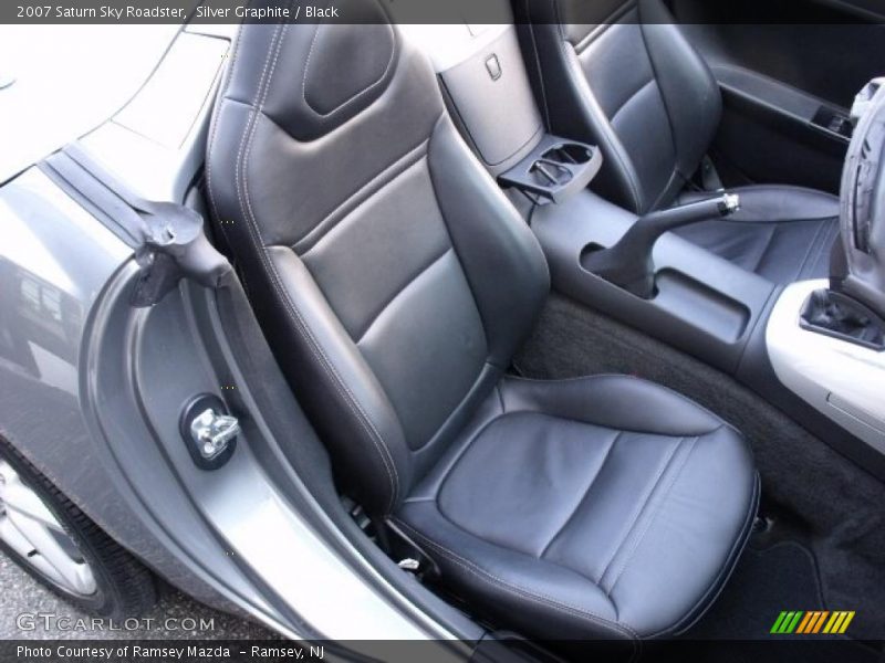 Silver Graphite / Black 2007 Saturn Sky Roadster