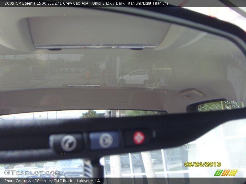Onyx Black / Dark Titanium/Light Titanium 2009 GMC Sierra 1500 SLE Z71 Crew Cab 4x4