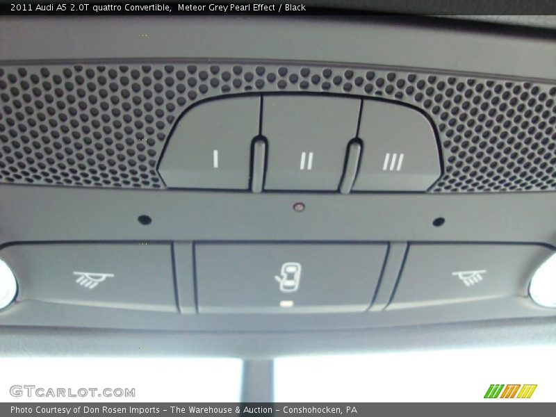 Meteor Grey Pearl Effect / Black 2011 Audi A5 2.0T quattro Convertible