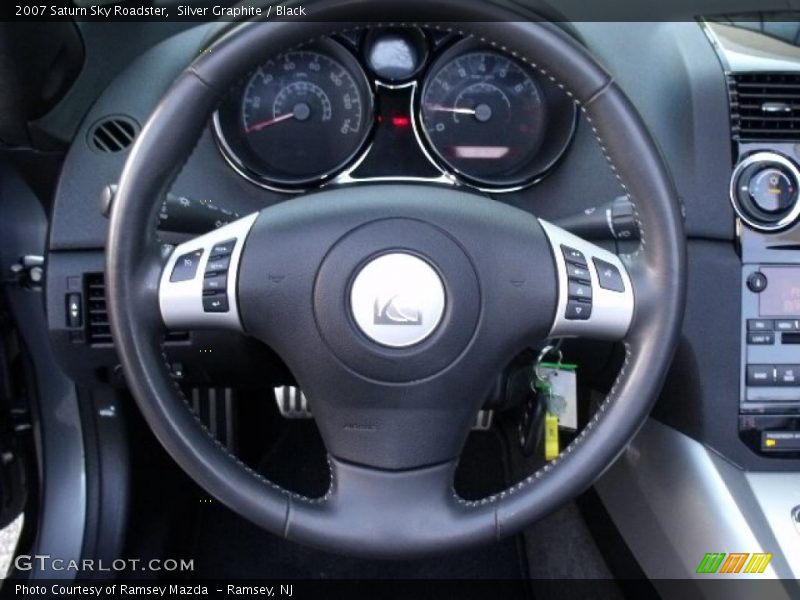 Silver Graphite / Black 2007 Saturn Sky Roadster