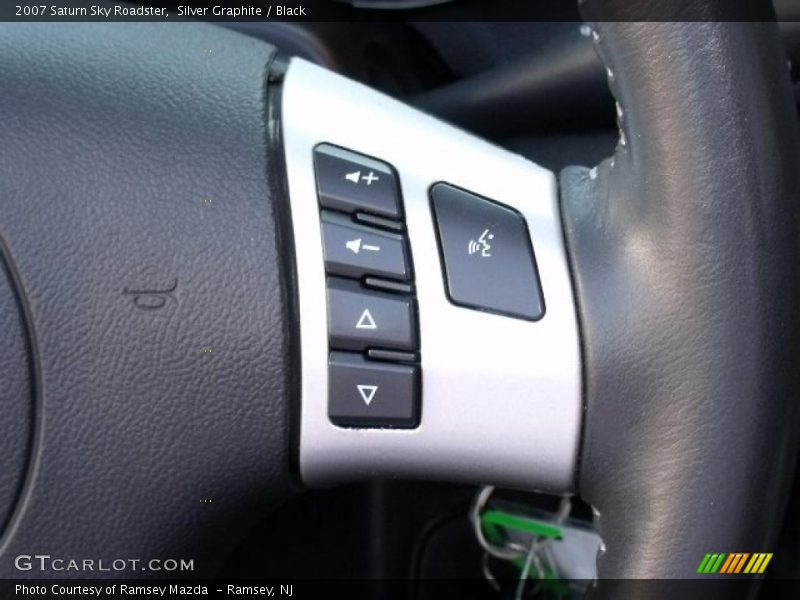 Silver Graphite / Black 2007 Saturn Sky Roadster