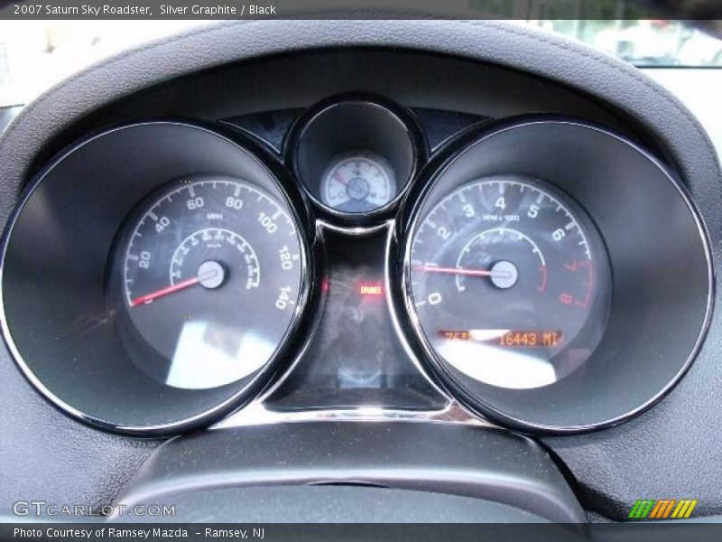 Silver Graphite / Black 2007 Saturn Sky Roadster