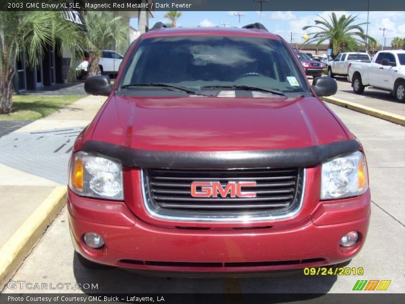 Magnetic Red Metallic / Dark Pewter 2003 GMC Envoy XL SLE