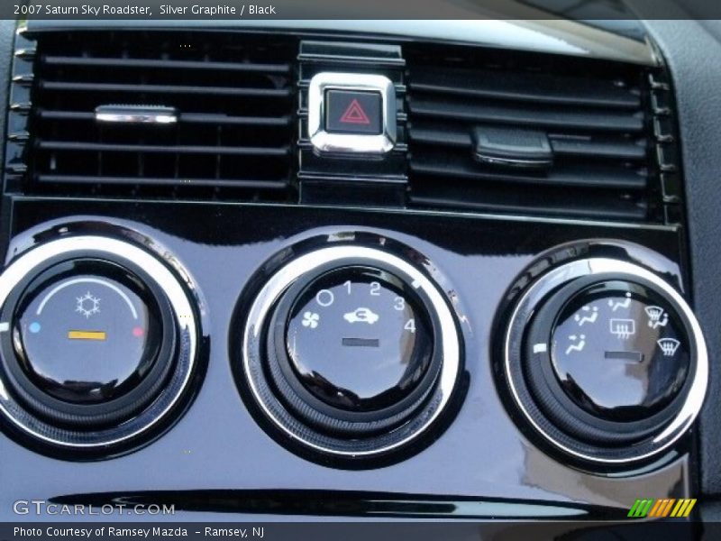 Silver Graphite / Black 2007 Saturn Sky Roadster