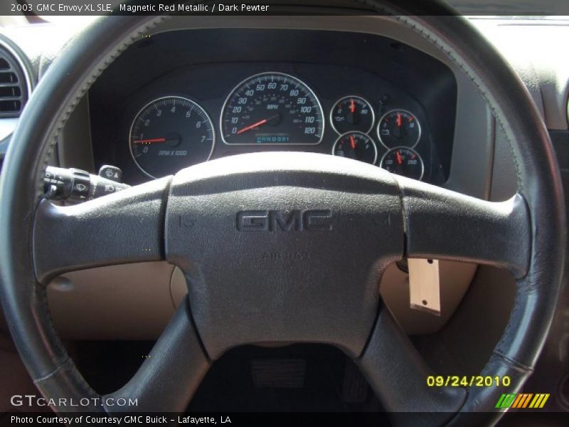 Magnetic Red Metallic / Dark Pewter 2003 GMC Envoy XL SLE