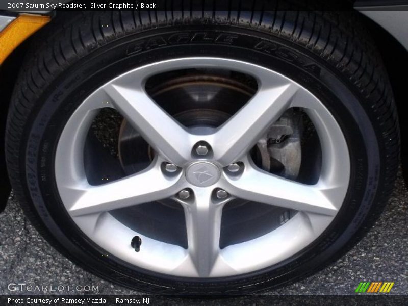 Silver Graphite / Black 2007 Saturn Sky Roadster