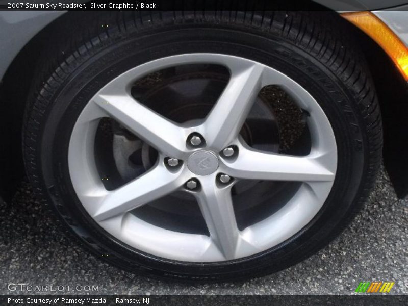 Silver Graphite / Black 2007 Saturn Sky Roadster