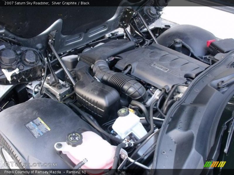 Silver Graphite / Black 2007 Saturn Sky Roadster