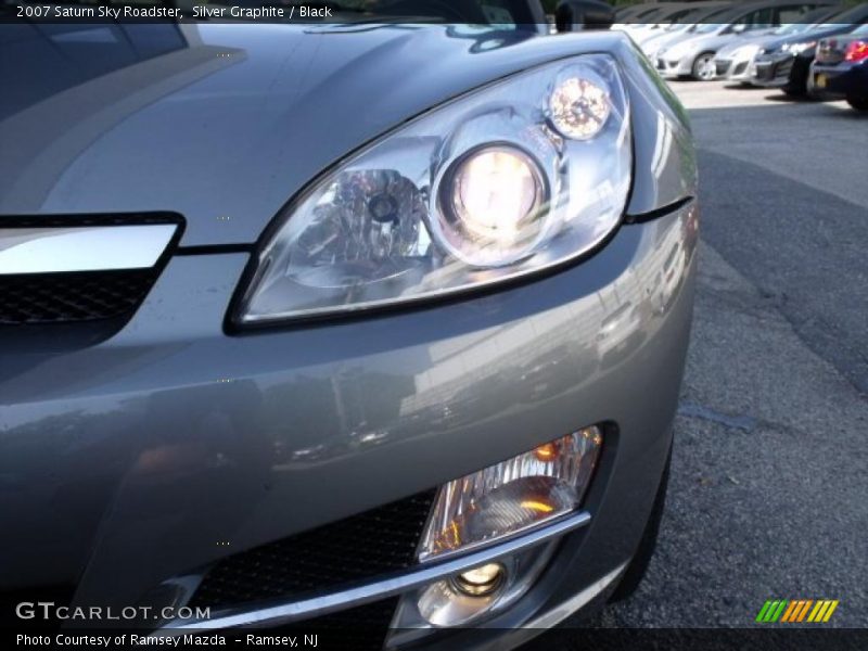 Silver Graphite / Black 2007 Saturn Sky Roadster