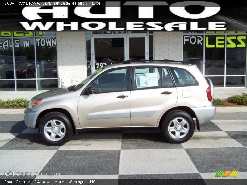 Savannah Beige Metallic / Taupe 2004 Toyota RAV4