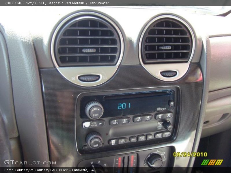 Magnetic Red Metallic / Dark Pewter 2003 GMC Envoy XL SLE