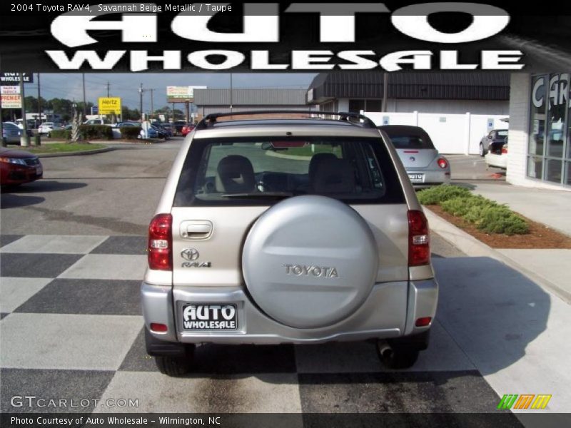 Savannah Beige Metallic / Taupe 2004 Toyota RAV4