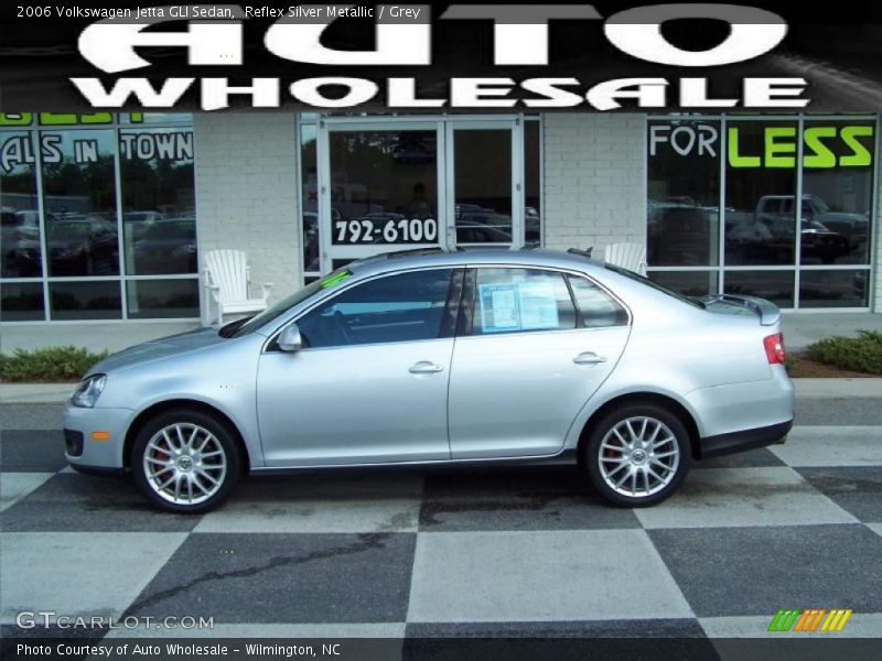 Reflex Silver Metallic / Grey 2006 Volkswagen Jetta GLI Sedan