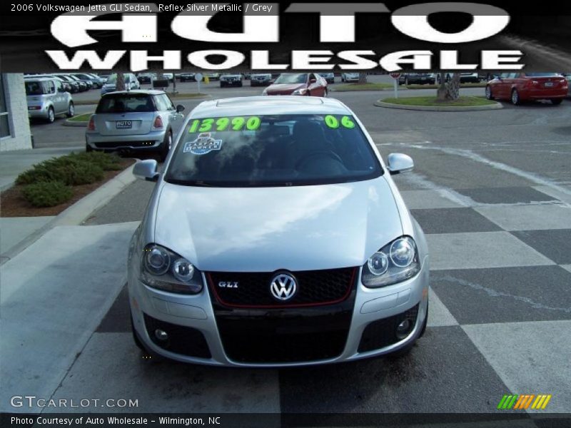 Reflex Silver Metallic / Grey 2006 Volkswagen Jetta GLI Sedan