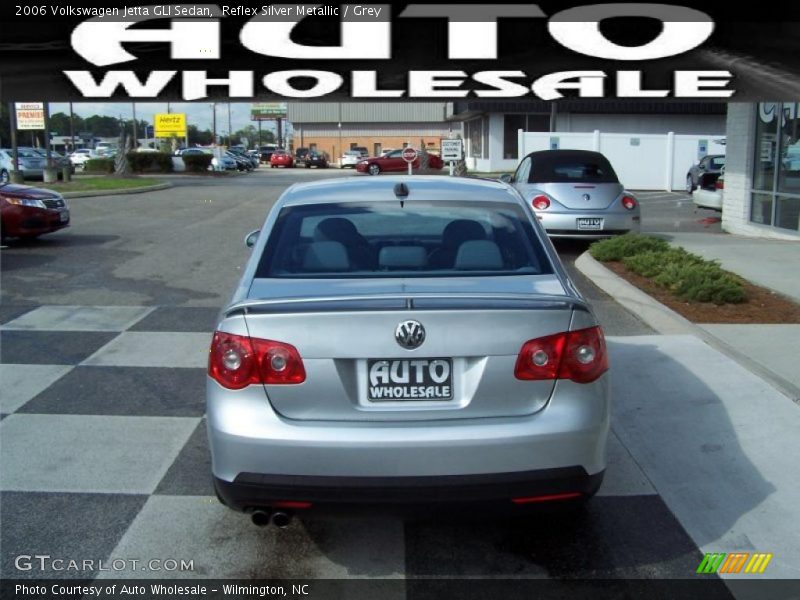 Reflex Silver Metallic / Grey 2006 Volkswagen Jetta GLI Sedan