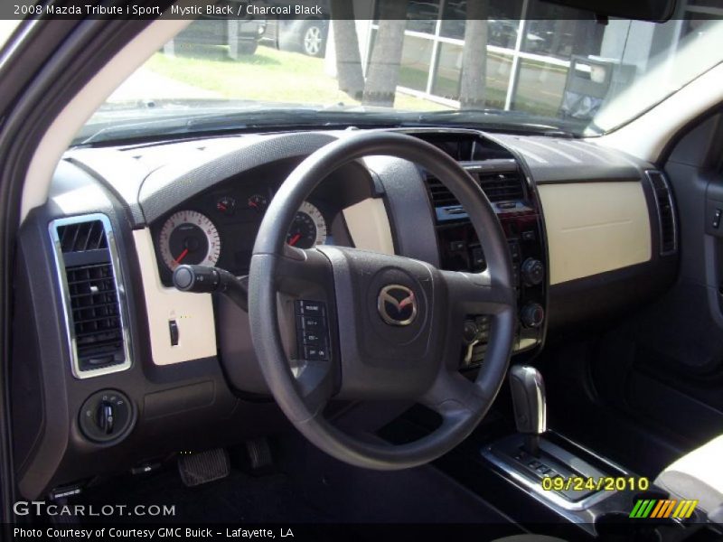 Mystic Black / Charcoal Black 2008 Mazda Tribute i Sport