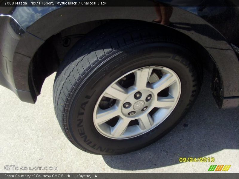 Mystic Black / Charcoal Black 2008 Mazda Tribute i Sport