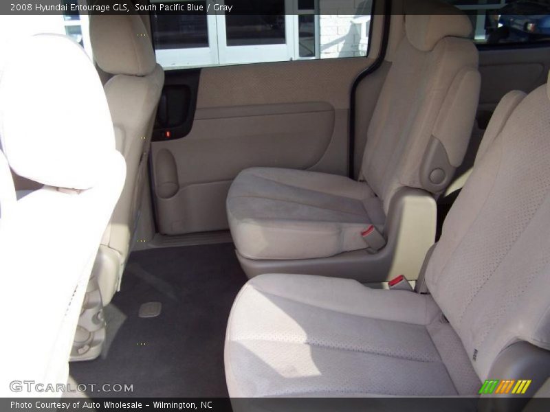 South Pacific Blue / Gray 2008 Hyundai Entourage GLS