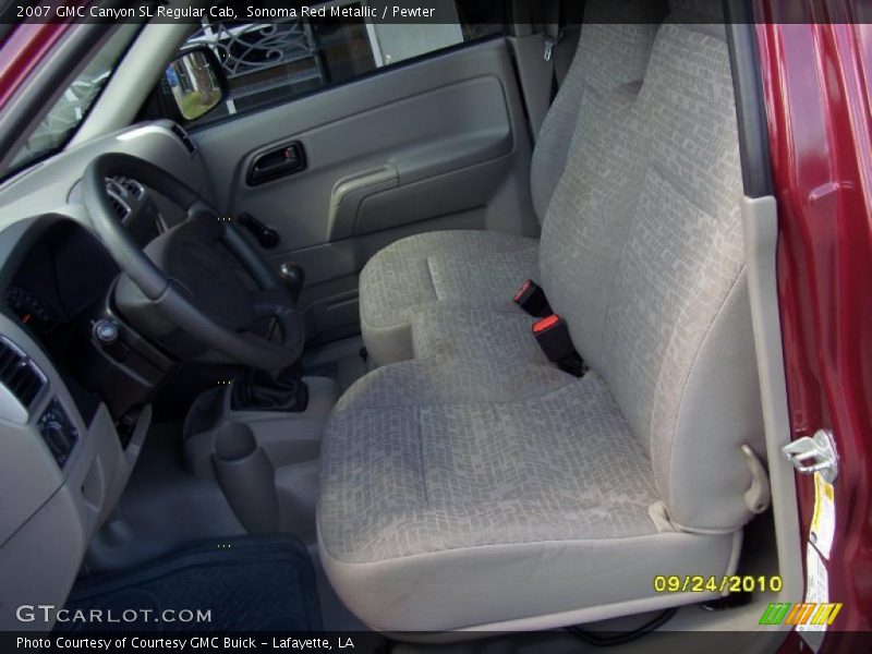 Sonoma Red Metallic / Pewter 2007 GMC Canyon SL Regular Cab