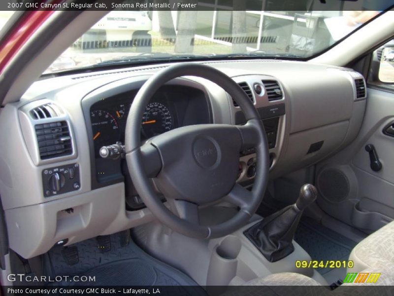 Sonoma Red Metallic / Pewter 2007 GMC Canyon SL Regular Cab