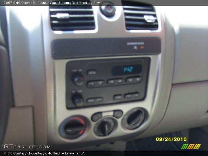 Sonoma Red Metallic / Pewter 2007 GMC Canyon SL Regular Cab