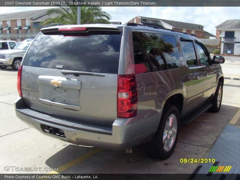 Graystone Metallic / Light Titanium/Dark Titanium 2007 Chevrolet Suburban 1500 LT