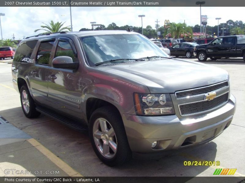 Graystone Metallic / Light Titanium/Dark Titanium 2007 Chevrolet Suburban 1500 LT