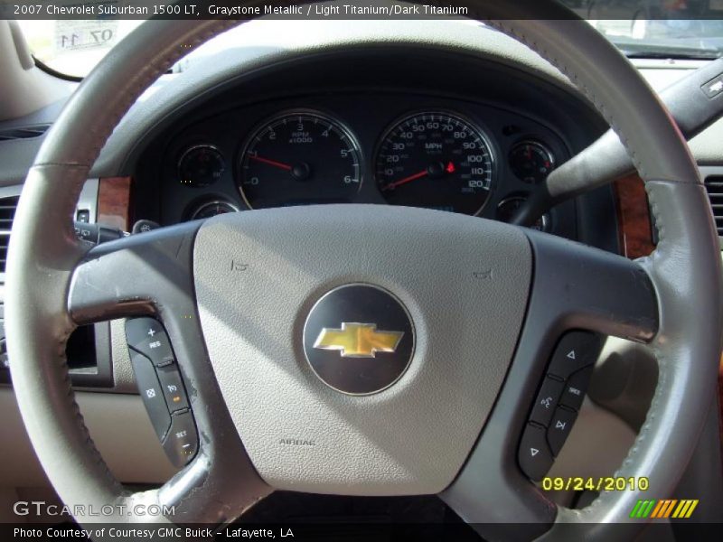 Graystone Metallic / Light Titanium/Dark Titanium 2007 Chevrolet Suburban 1500 LT