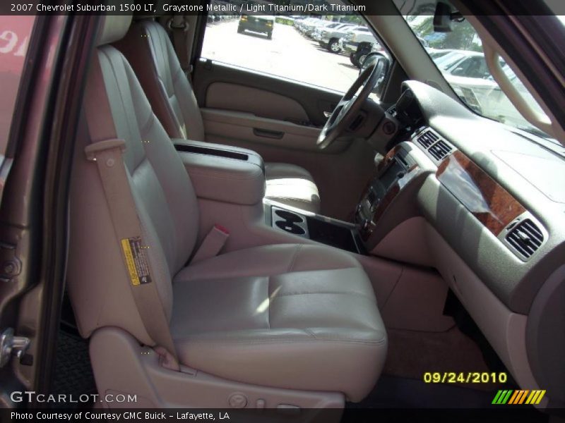 Graystone Metallic / Light Titanium/Dark Titanium 2007 Chevrolet Suburban 1500 LT