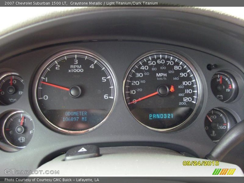 Graystone Metallic / Light Titanium/Dark Titanium 2007 Chevrolet Suburban 1500 LT