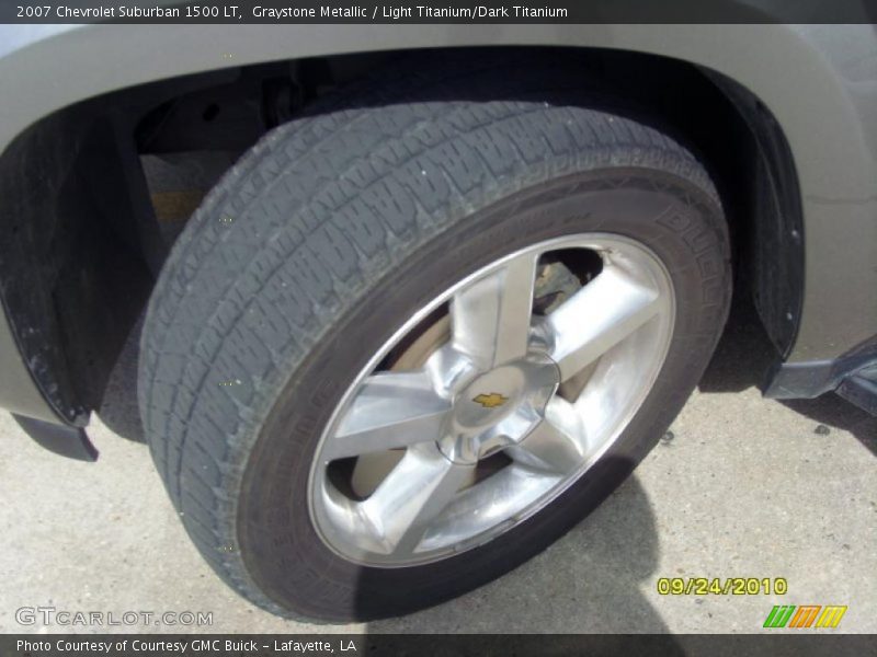 Graystone Metallic / Light Titanium/Dark Titanium 2007 Chevrolet Suburban 1500 LT