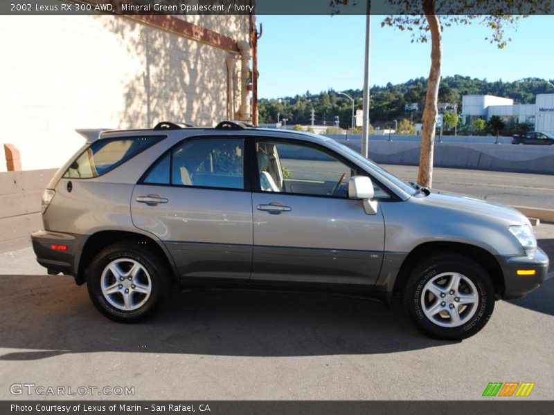 Mineral Green Opalescent / Ivory 2002 Lexus RX 300 AWD
