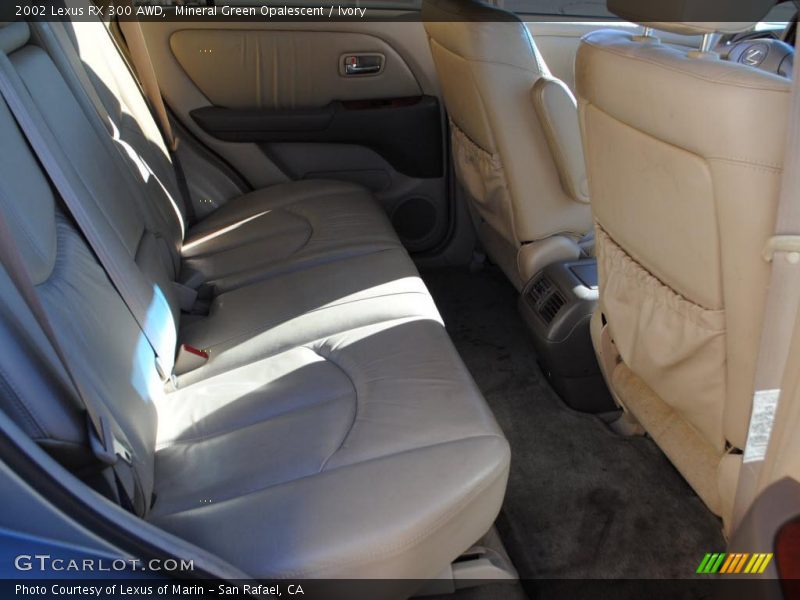 Mineral Green Opalescent / Ivory 2002 Lexus RX 300 AWD