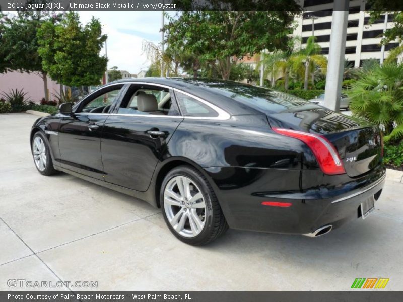 Ultimate Black Metallic / Ivory/Oyster 2011 Jaguar XJ XJL