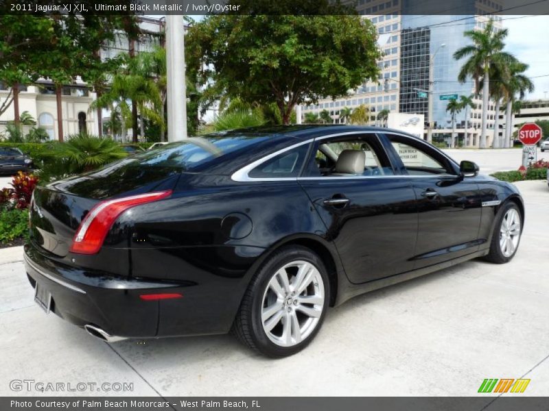 Ultimate Black Metallic / Ivory/Oyster 2011 Jaguar XJ XJL