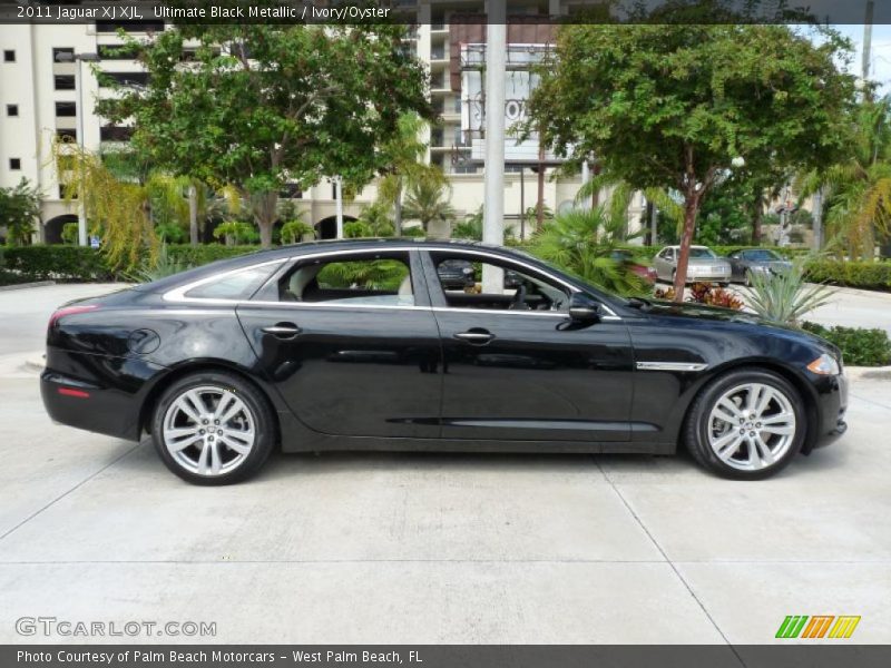 Ultimate Black Metallic / Ivory/Oyster 2011 Jaguar XJ XJL