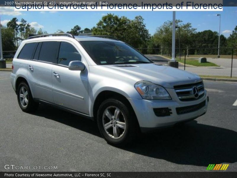 Iridium Silver Metallic / Black 2007 Mercedes-Benz GL 450