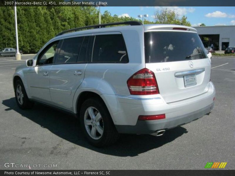 Iridium Silver Metallic / Black 2007 Mercedes-Benz GL 450