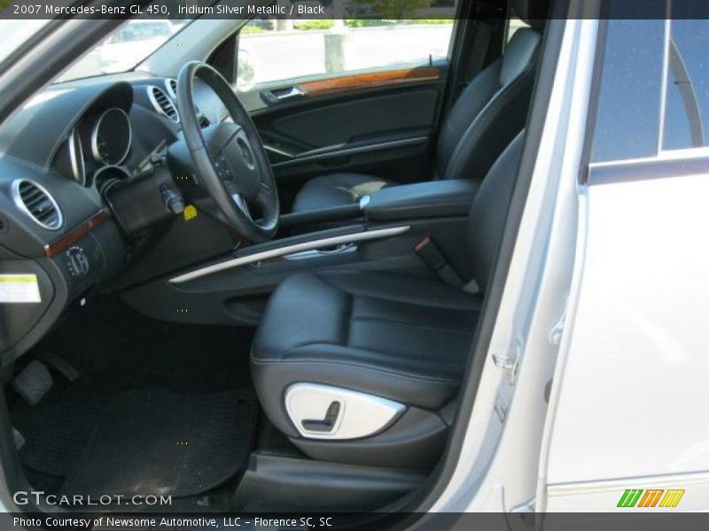 Iridium Silver Metallic / Black 2007 Mercedes-Benz GL 450