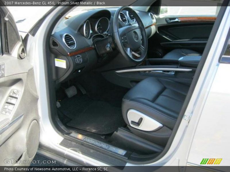 Iridium Silver Metallic / Black 2007 Mercedes-Benz GL 450